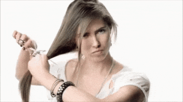 ivyannshears barber haircut hair cut cosmetology GIF