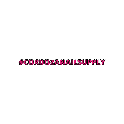 Nails Sticker by cordoza nail supply
