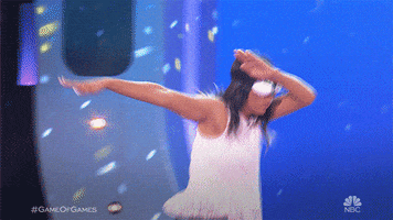 game of games happy dance GIF by NBC