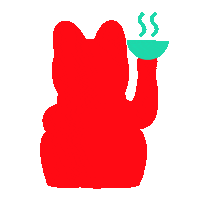 Chinese Food Cat Sticker by Junzi Kitchen