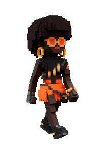 ledger_official crypto walking metaverse cryptocurrency Sticker