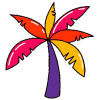 UnknownArtist298 hot pink rainbow yeah Sticker