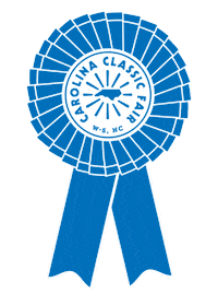 Carolinaclassicfair blue carolina classic award Sticker