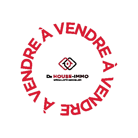 Immobilier Vendre Sticker by Dr House Immo
