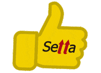lojasetta setta Sticker