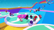 FallGuysGame gaming fail fall oh no GIF