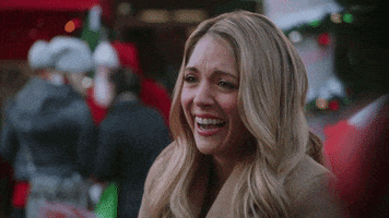 santa claus laughing GIF by Hallmark Channel