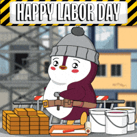 Labor Day Work GIF by Pudgy Penguins