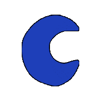 Moon Sticker by etouf