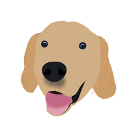 Dog Retriever Sticker