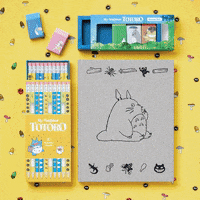 chronicle-books anime journal studio ghibli stationery GIF
