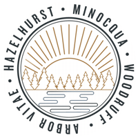 Wisconsin Wi Sticker by Let's Minocqua