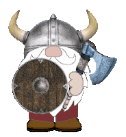 Viking Gnome Sticker
