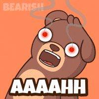 Teddy Bear Pain GIF by BEARISH