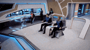 teleporting fox broadcasting GIF by The Orville