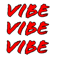Vibe Vibing Sticker