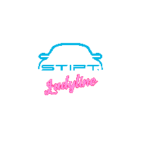 Pink Lady Sticker by Stipt Polish Point Shop
