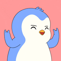 Happy Lets Go GIF by Pudgy Penguins
