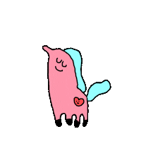 unicorn Sticker by CsaK