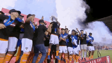damarcus beasley celebration GIF by Houston Dynamo
