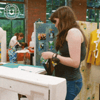 Shocked Surprise GIF by The Great British Sewing Bee