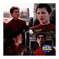 Tom Holland Marvel Sticker by Sou Eu Na Vida