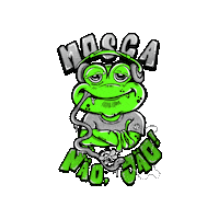 Frog Alienacao Sticker by jão peitas