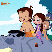 Friends GIF by Chhota Bheem