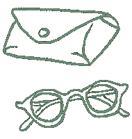 Vintage Sunglasses Sticker by La Cadette