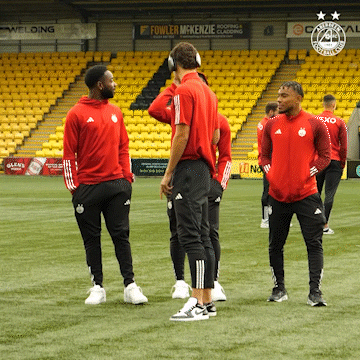 AberdeenFC football soccer friends bros GIF