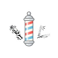 Barber Hairdresser Sticker by Johnny'sBarberShop