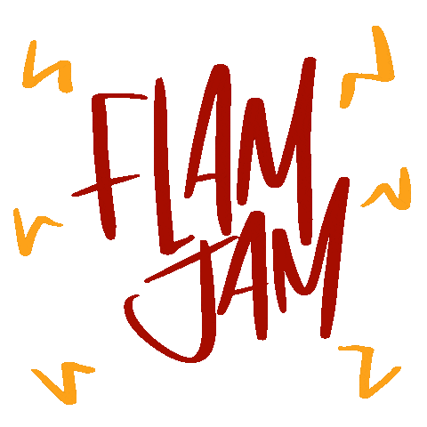 Jam Flamingo Sticker