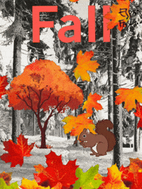 Falling Leaves Fall GIF by GIF IT UP
