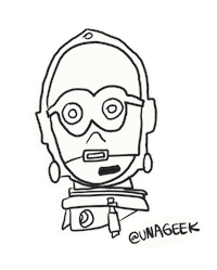 geek girl nerd Sticker by Una Geek