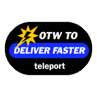 Parcel Sticker by Teleport Asia