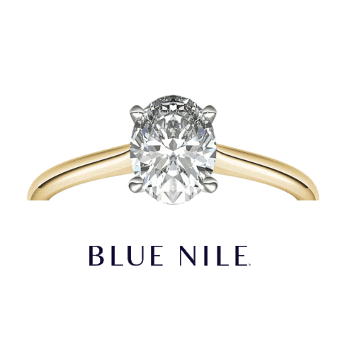 bluenilediamond giphyupload diamond ring halo Sticker