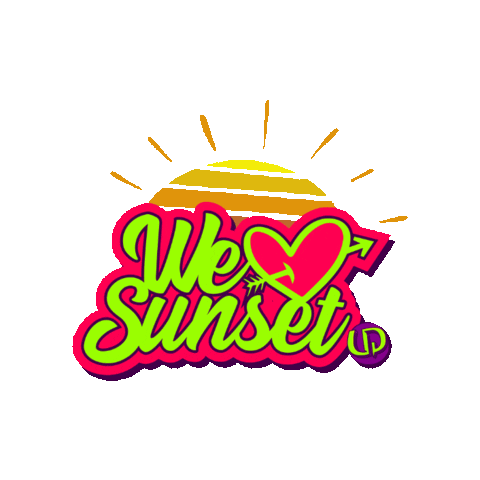 Sunset Love Sticker by UP Formaturas