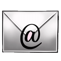 kessler-art letter mail email katkslrart Sticker