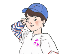 Park Jimin Muster Sticker