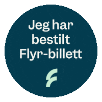 FlyrNorway travel fly airplane ticket Sticker