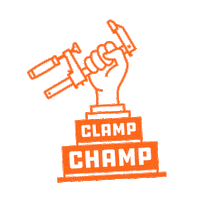 Clamps Bestdadever Sticker by Pony Jorgensen
