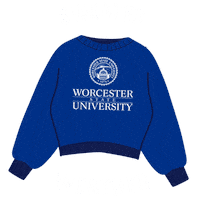 Sweater Weather Sticker by Worcester State University
