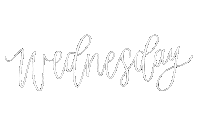 Days Of The Week Lettering Sticker