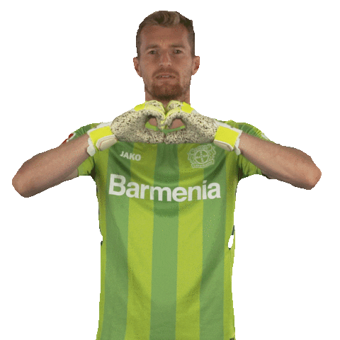 I Love You Heart Sticker by Bayer 04 Leverkusen