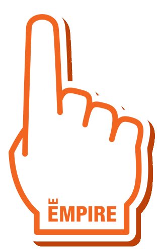 EmpireCommunities giphyupload swipe up point crown Sticker