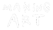 keeperofthesuns creating make art making art art in progress Sticker