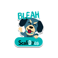 Cane Sticker by Scalidogs