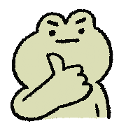 Frog Thumbs Up Sticker