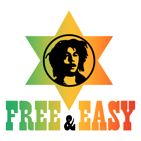 Bob Marley Reggae Sticker by Free & Easy