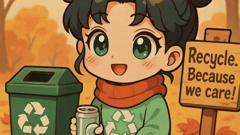 Sustainability Dispose GIF by Persona